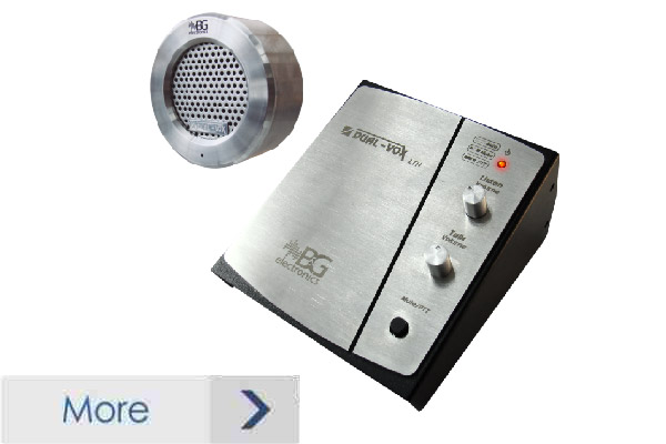 Intercom for window mounting and headset use