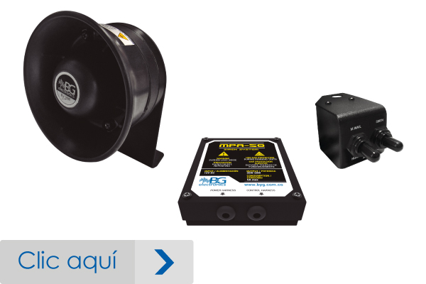 Sistema de Sirenas MPA50